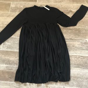 Pleated Babydoll dress